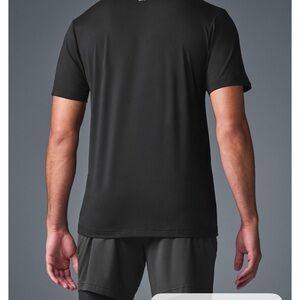 Black Short Sleeve Athletic Shirt